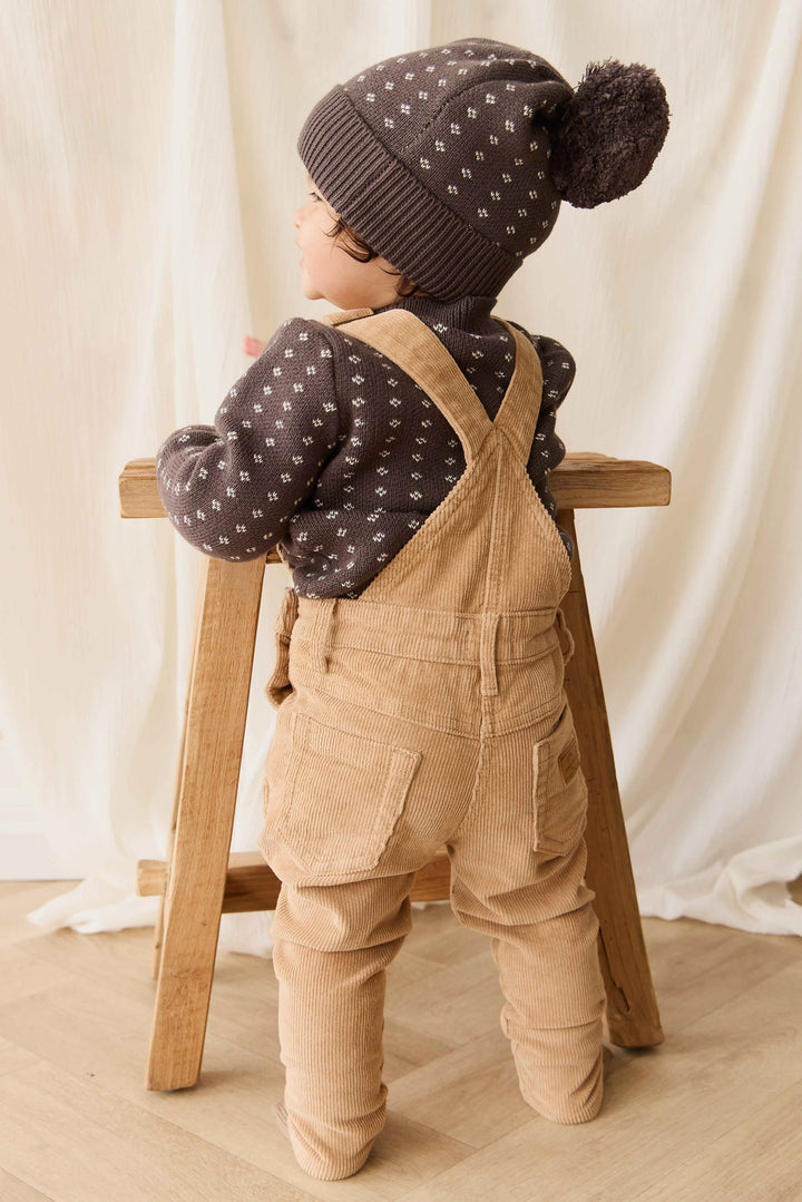 one piece corduroy overalls - jasmine tea