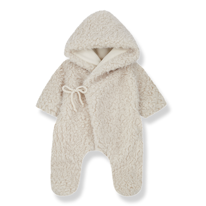 snowsuit sherpa - ecru