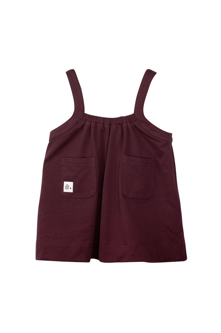 dress pocket jumper - plum