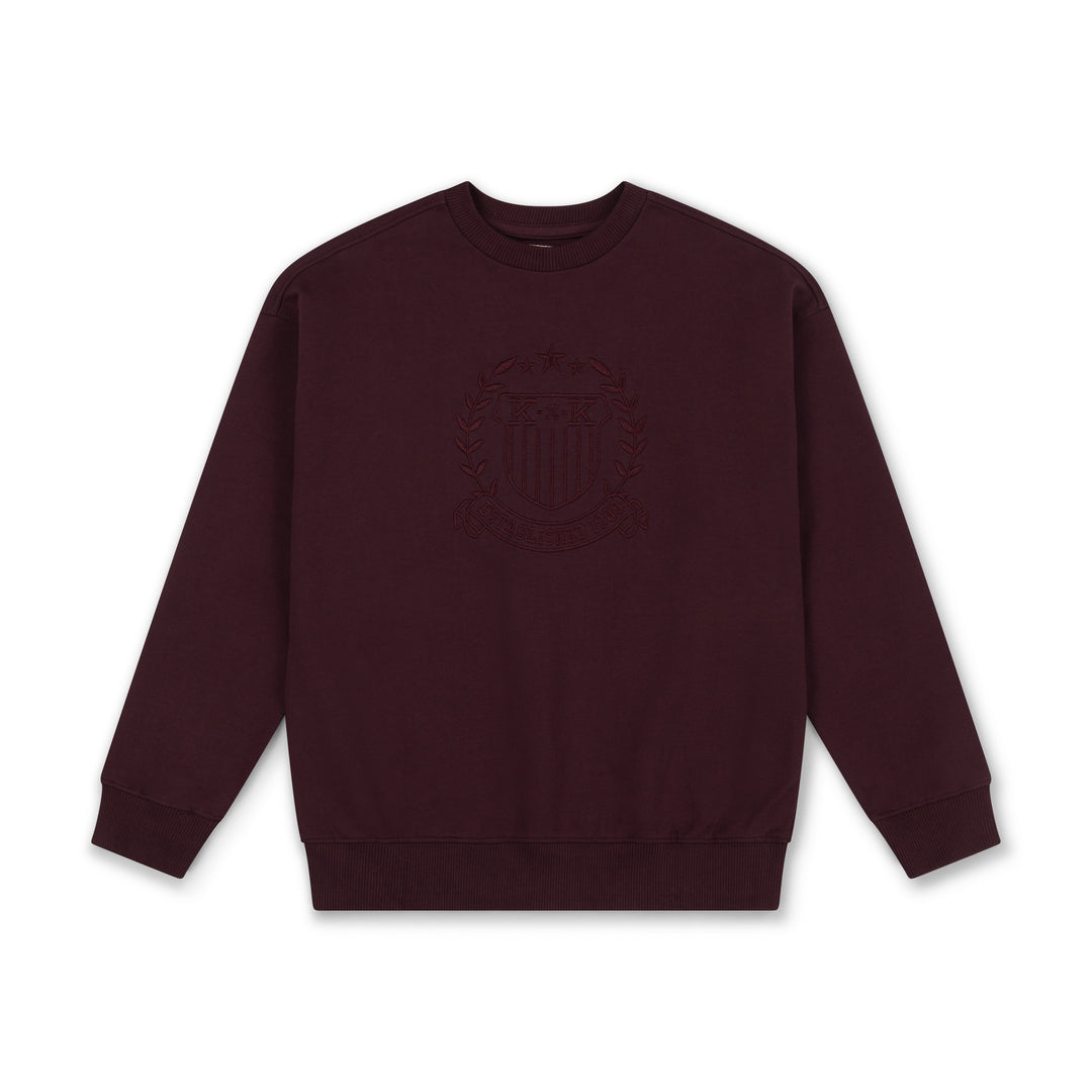 top l/s academy club sweatshirt - fig