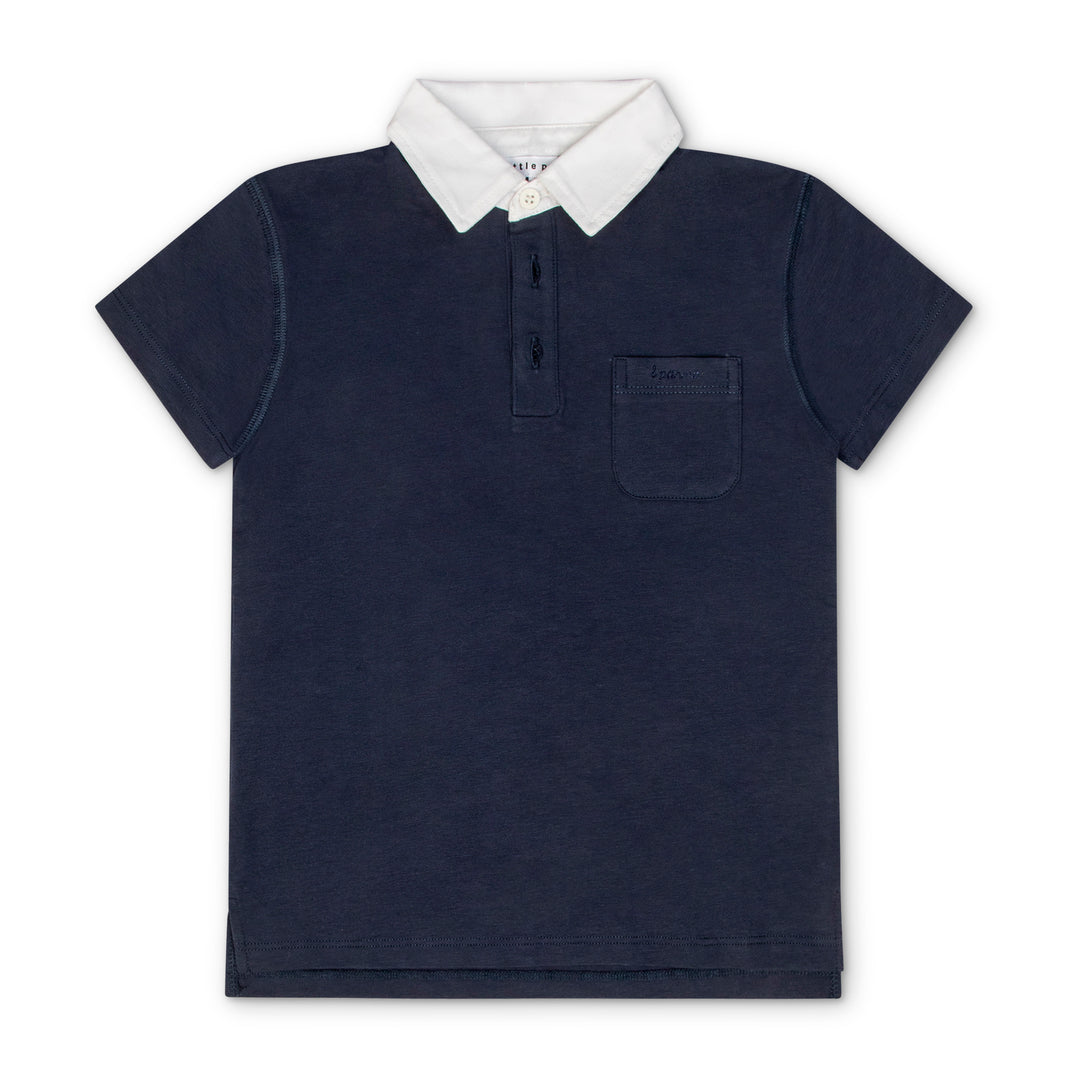 vintage polo - navy