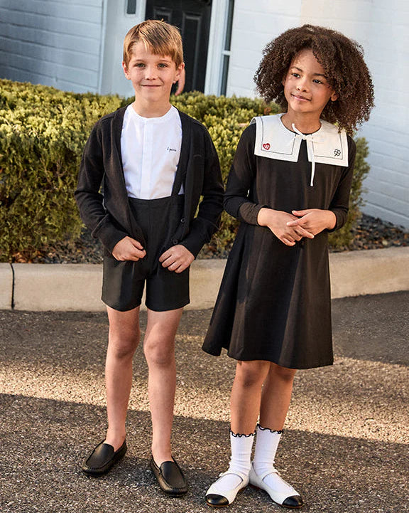 heritage dress - black