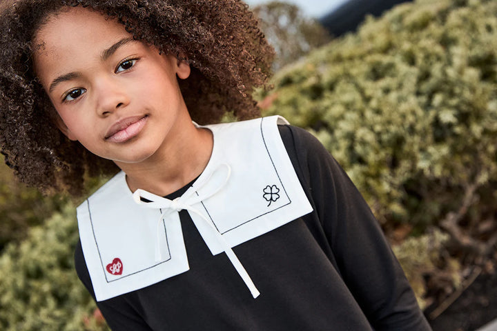 heritage dress - black