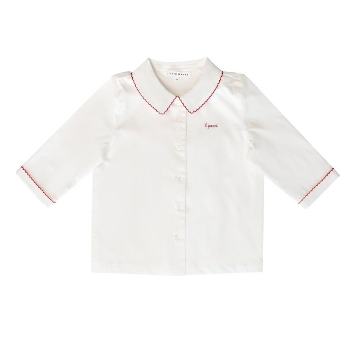 signature pico shirt - white