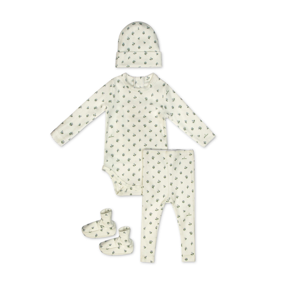 forever floral set - light blue