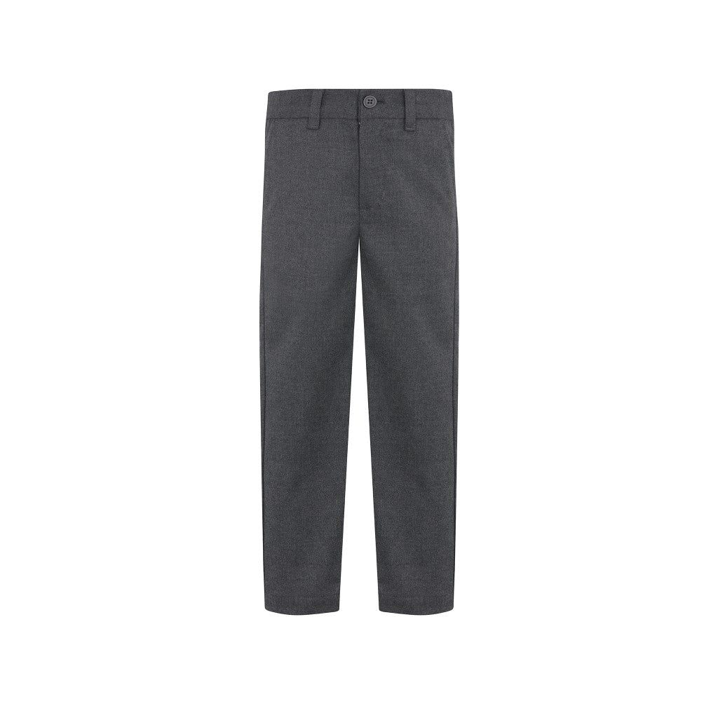 pants solid dress - grey