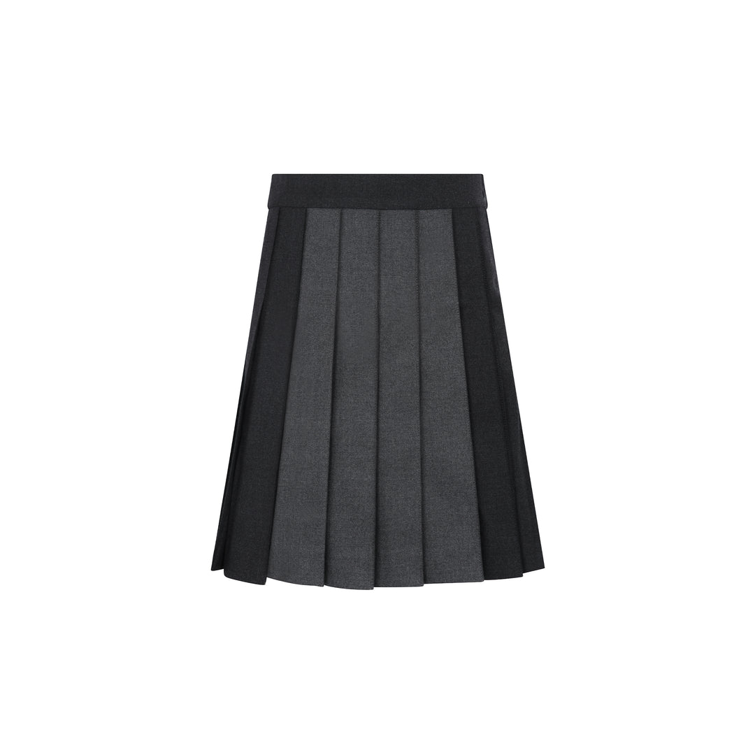 skirt pleated - grey