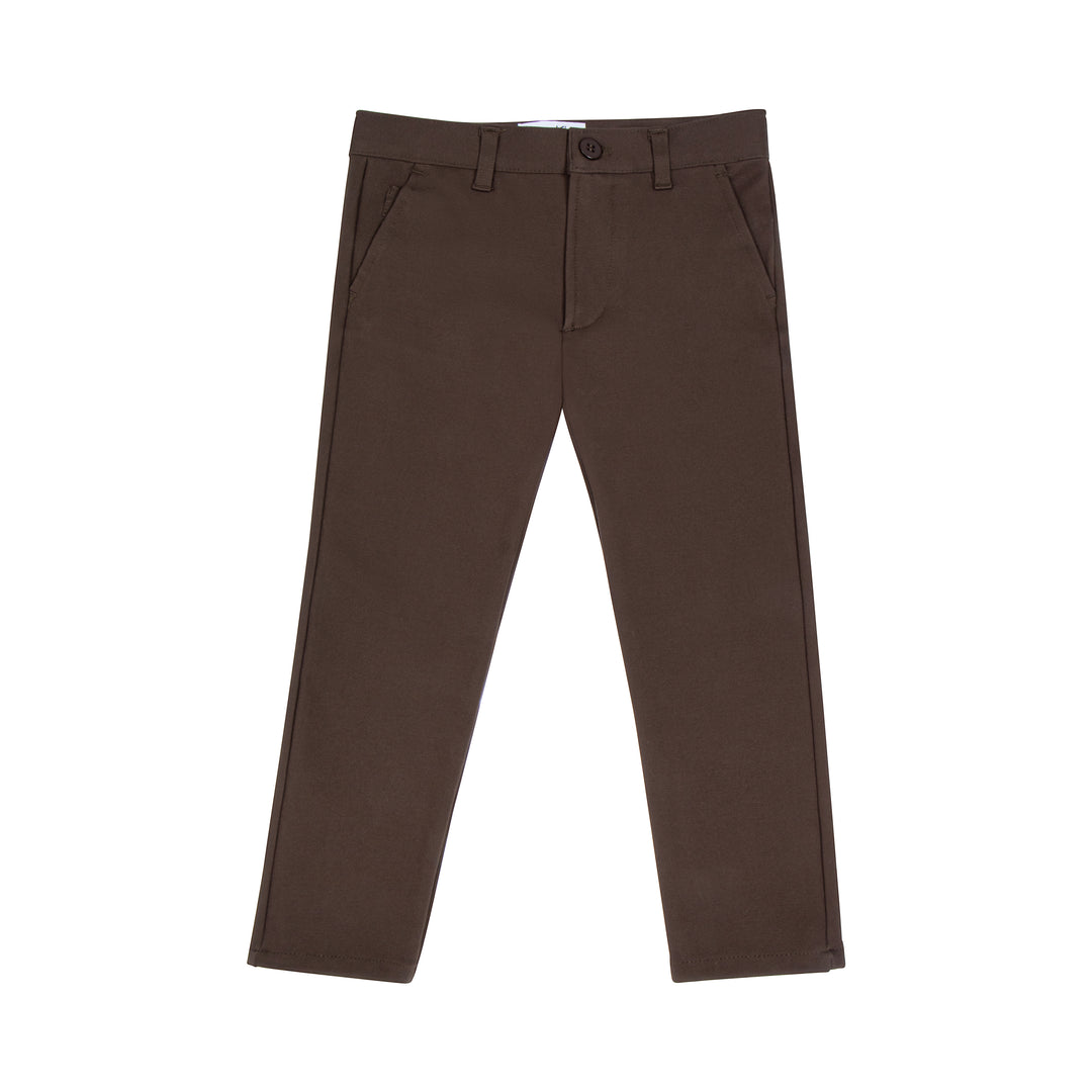 pants stretch - brown