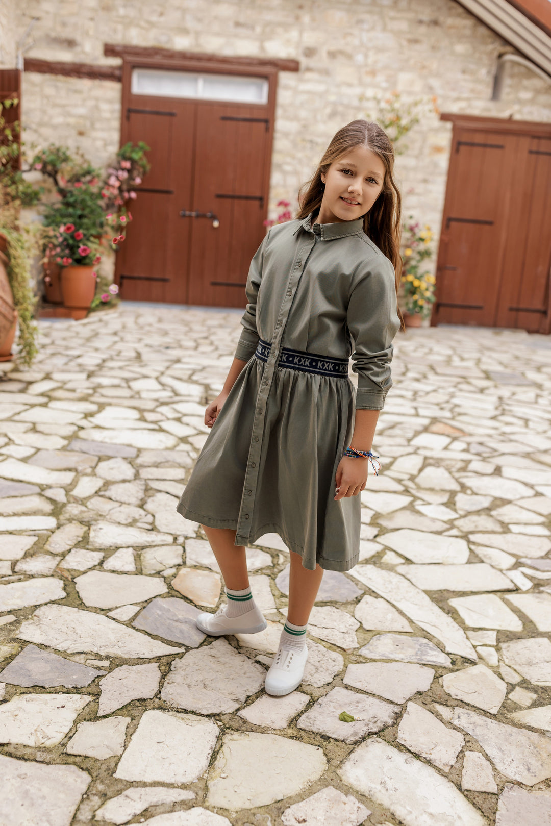 dress shirt - washed green Lily and Todd dress shirt - washed green Lily and Todd