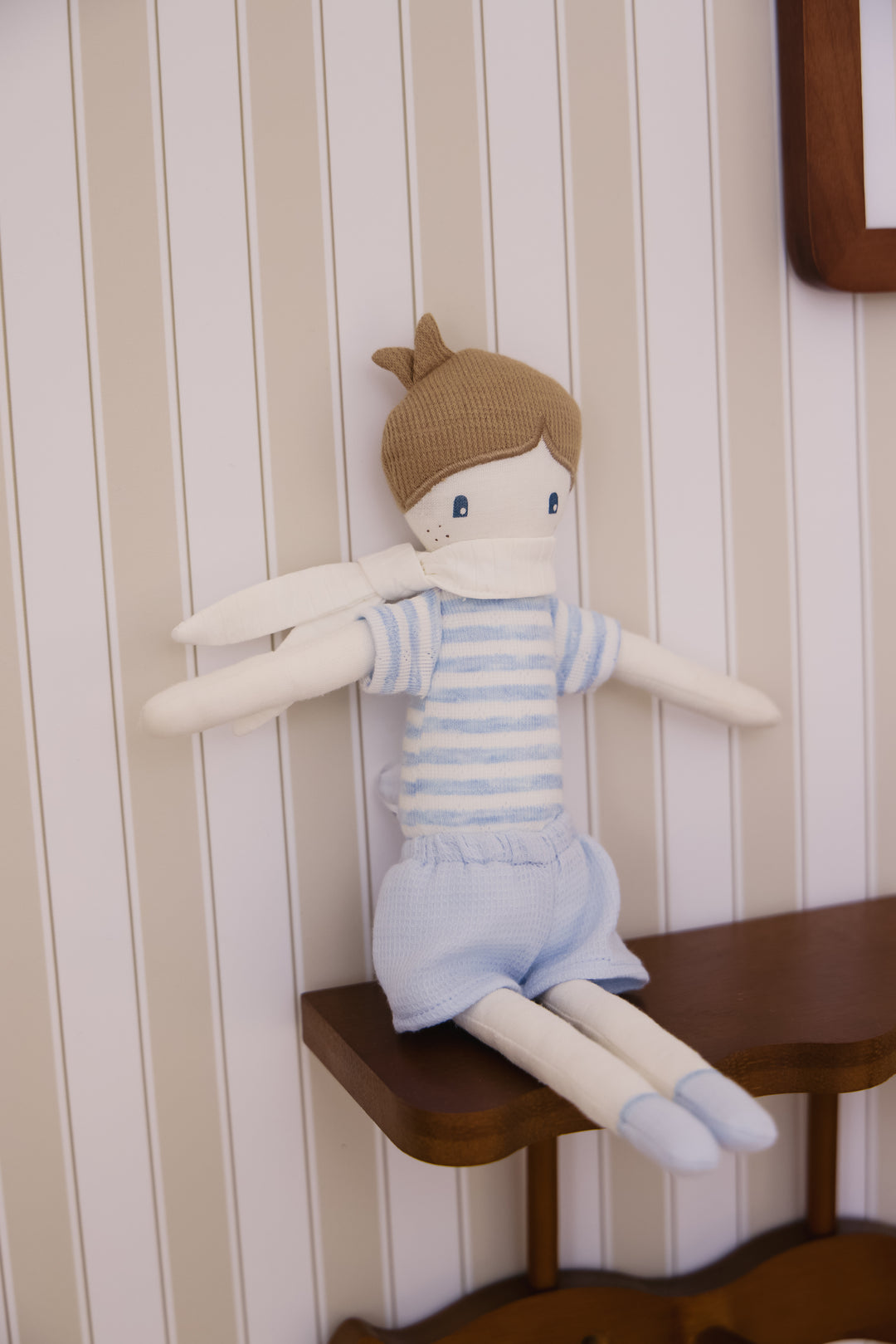 doll stripe tee boy - blue
