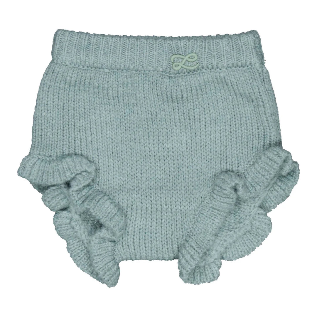 bloomer knit flutter - blue