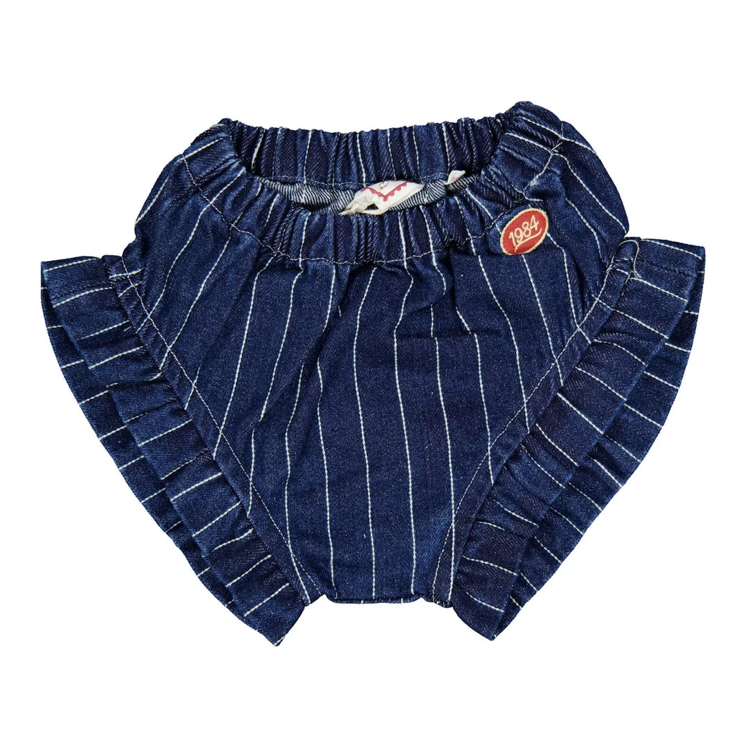 bloomer striped denim - denim