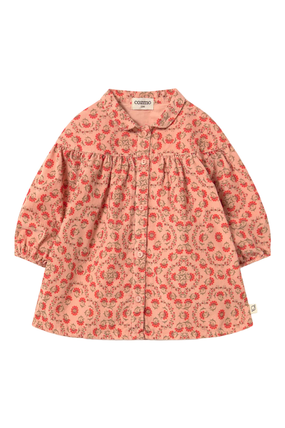 dress corduroy printed shirt style - petal