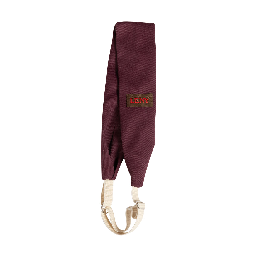 sweatband canvas logo patch - plum-337