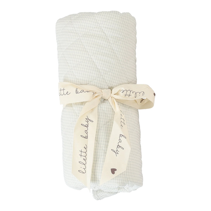 accessories playmat - pale blue gingham