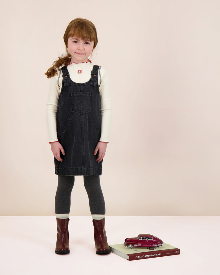 dress utility style jumper - black denim