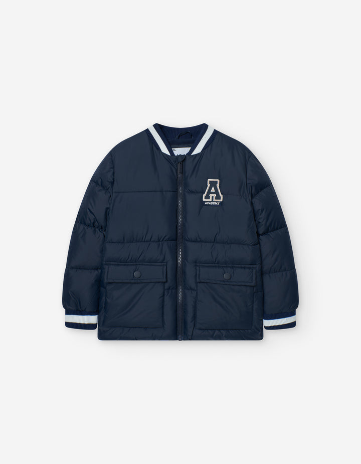 jacket bomber applique - navy