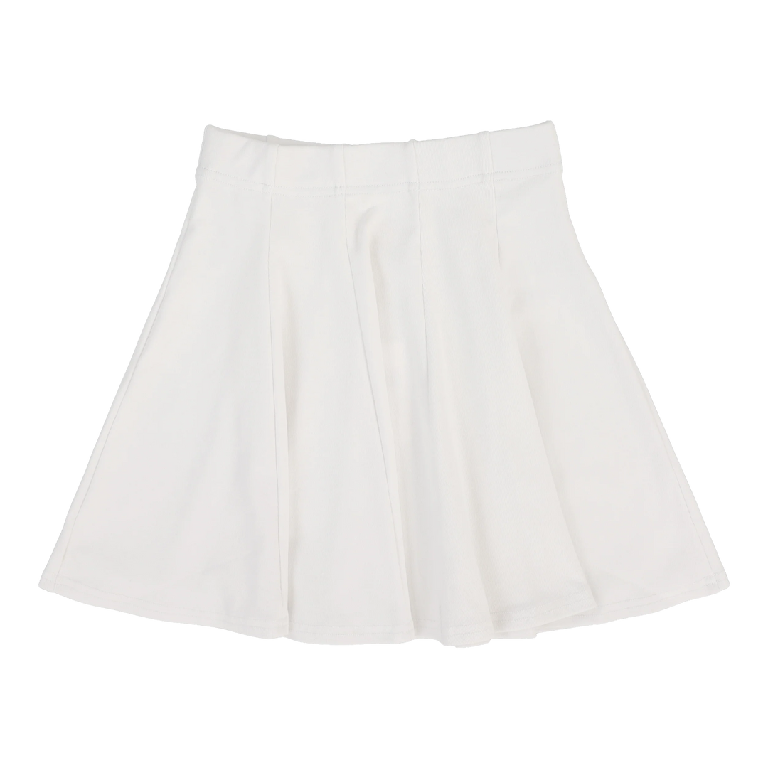 skirt panel - white