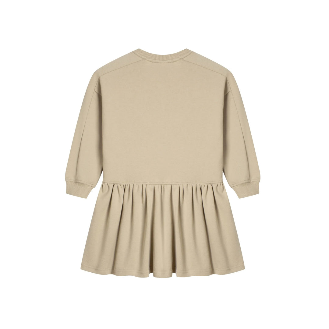 dress embroidered sweatshirt - ivory