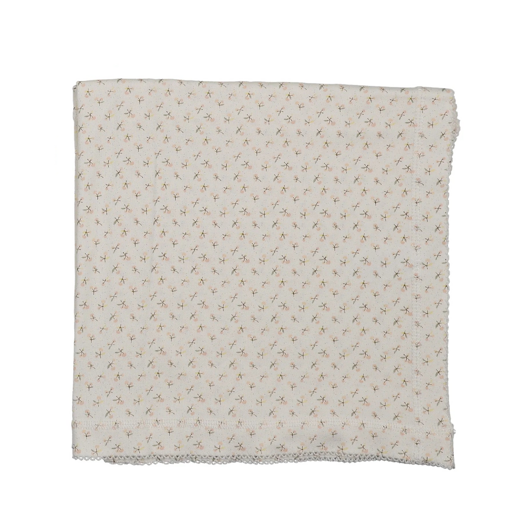 swaddle cherry blossom - cream/pink