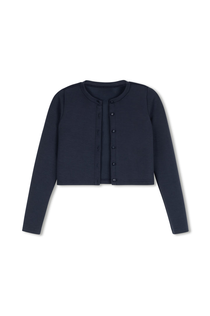 cardigan - midnight blue