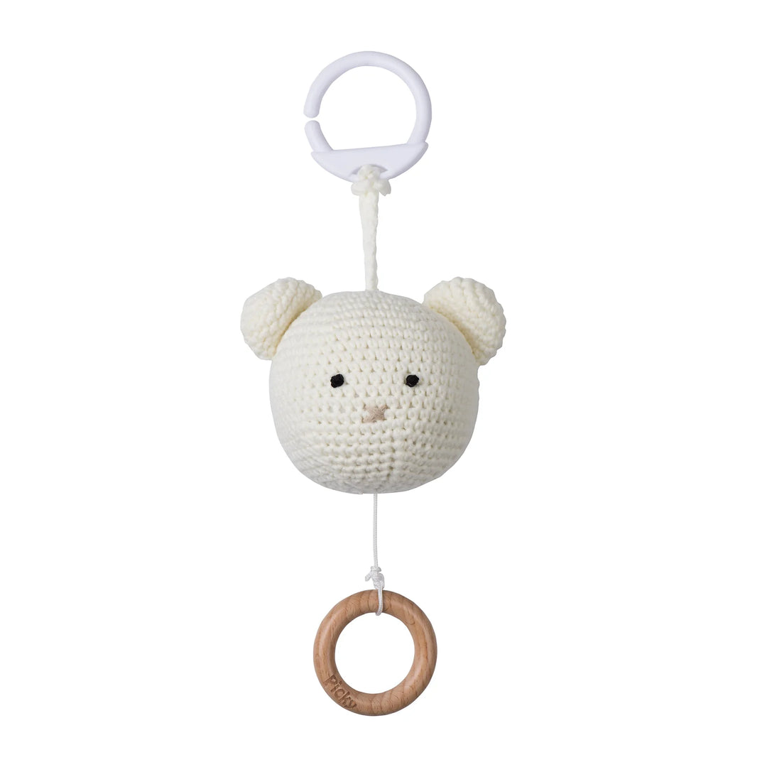 lullaby  musical mobile - beige