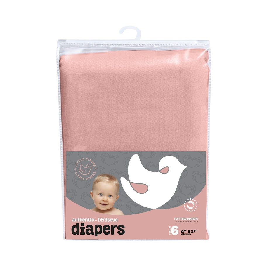 diapers 6 pack - mauve