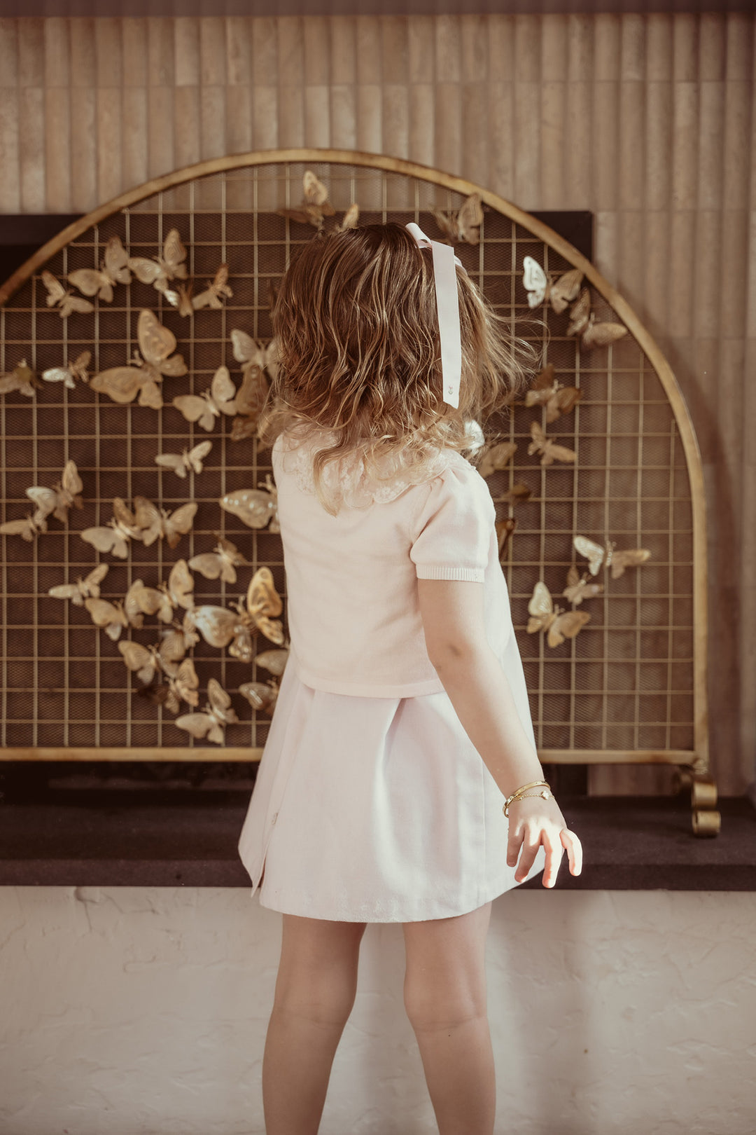 cardigan mayfair s/s knit - rose