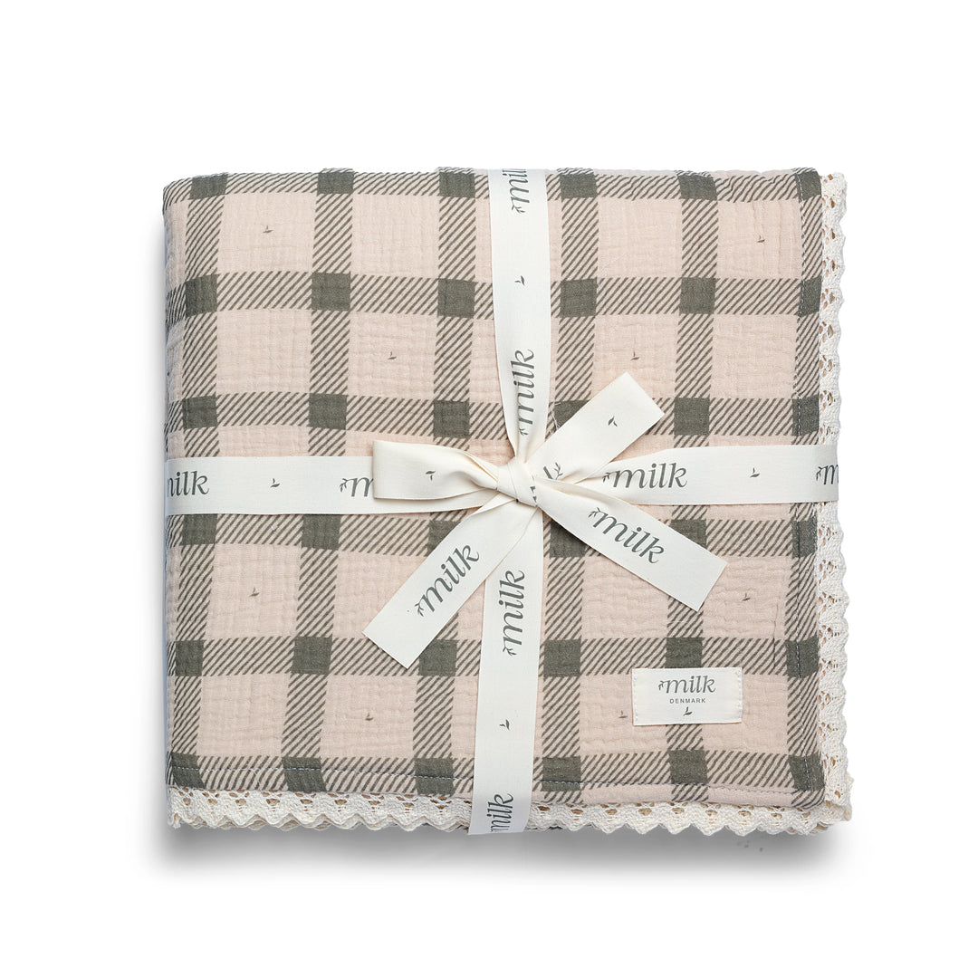 blanket laced edge - grid