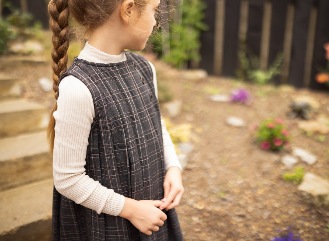 dress pleat - grey