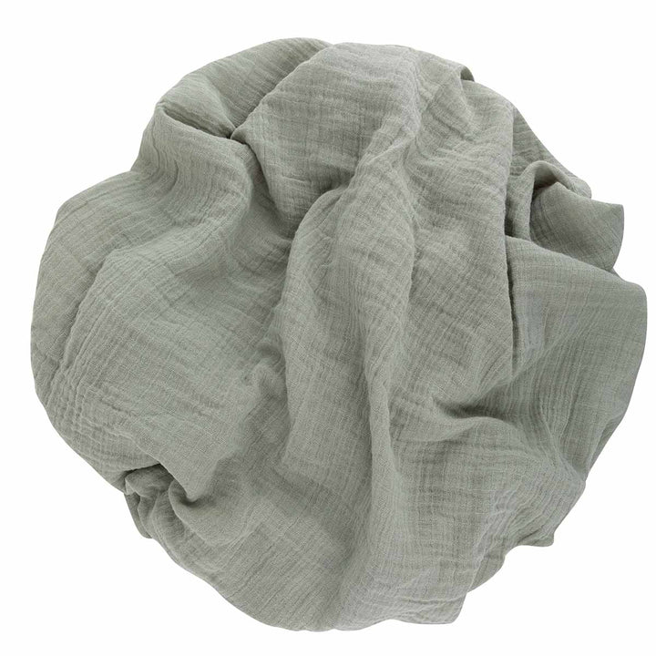 swaddle muslin 2 pack - eucalyptus & solid