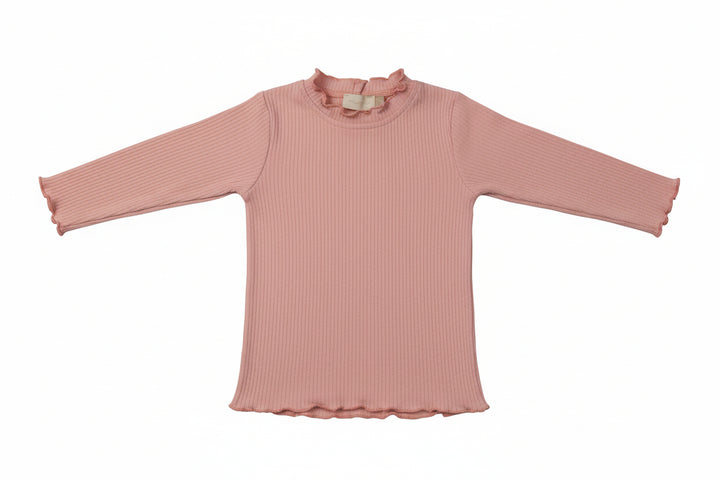 shell ribbed - blush-502