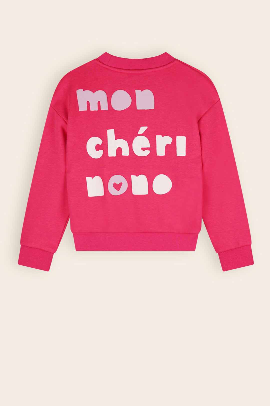 top l/s sweat mon cherie - azalea pink-269