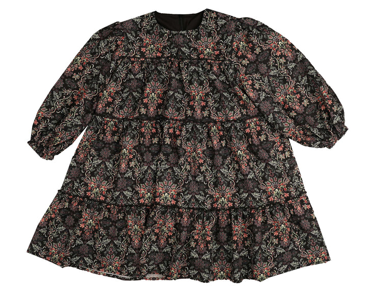 dress chiffon printed - floral