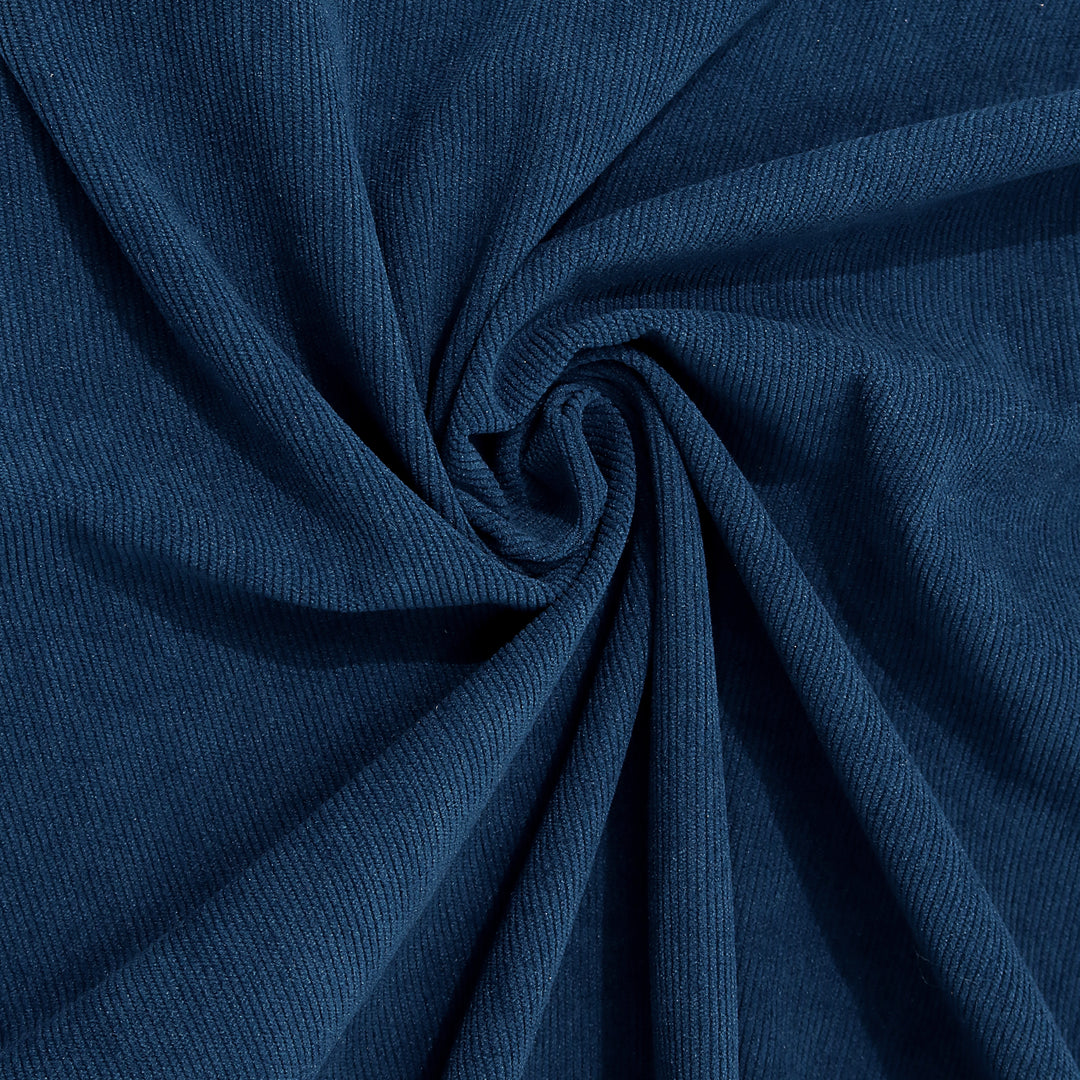 dress soft corduroy henley - peacock blue-13