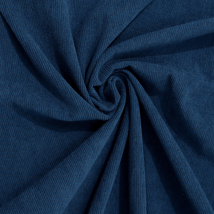 dress soft corduroy henley - peacock blue-13