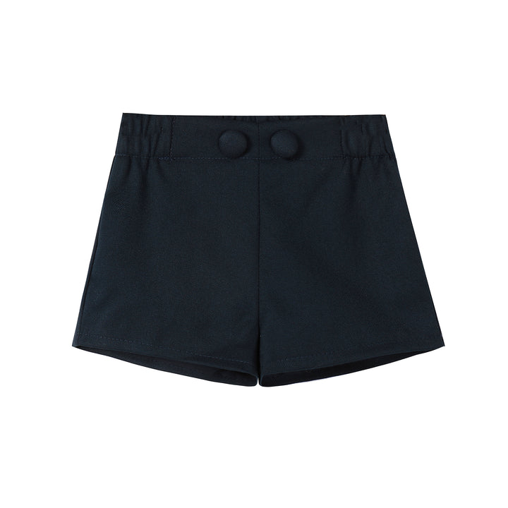 shorts double button - navy