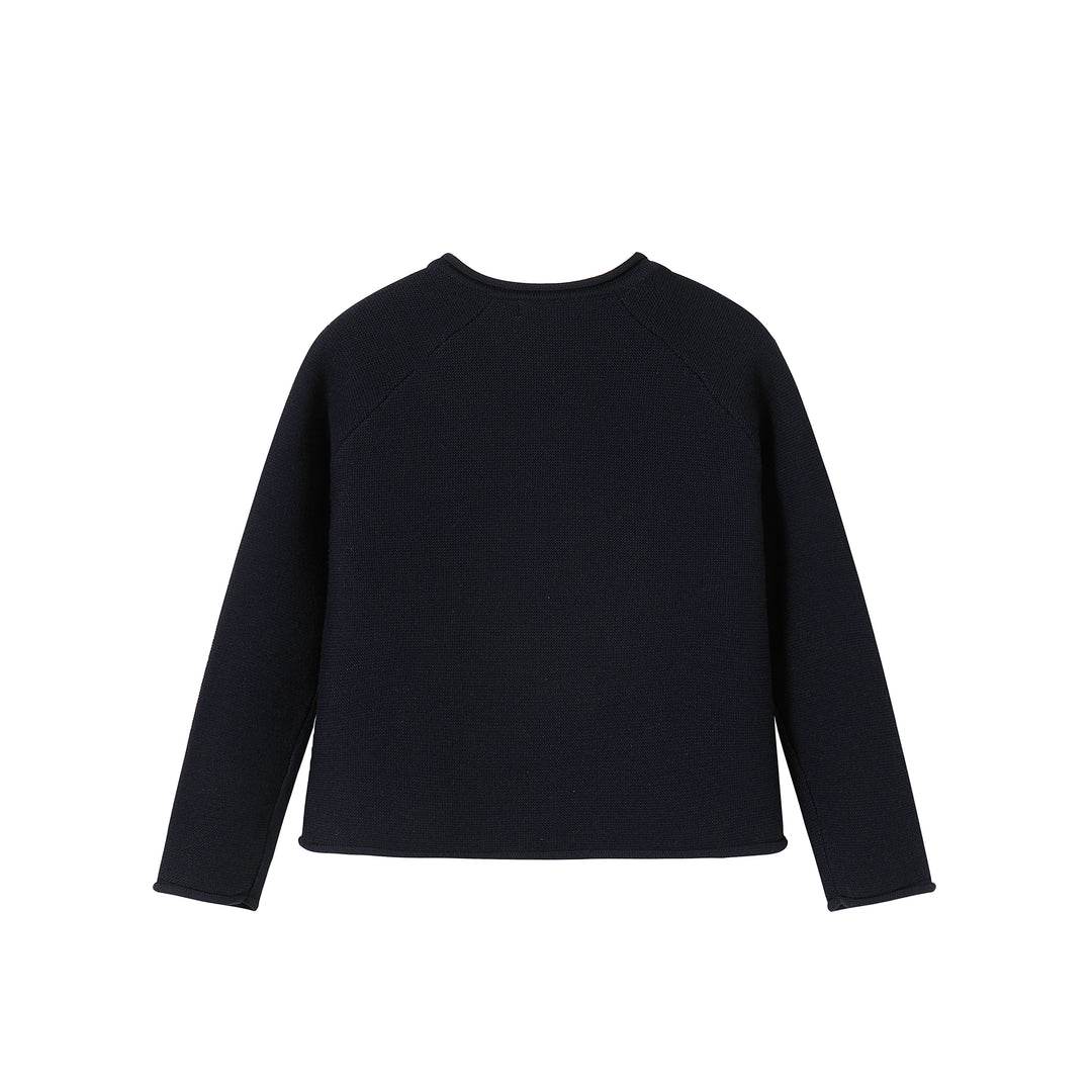 cardigan knit - navy