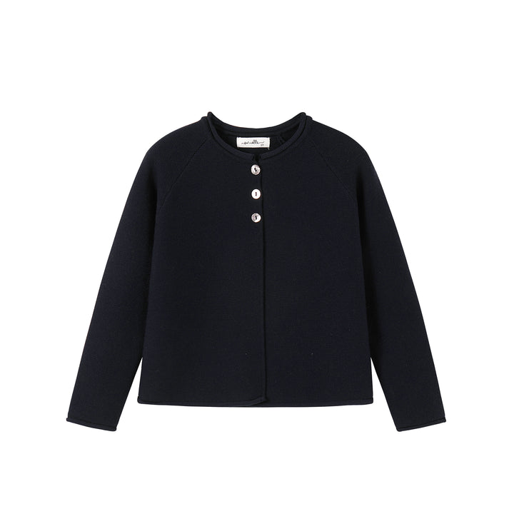 cardigan knit - navy