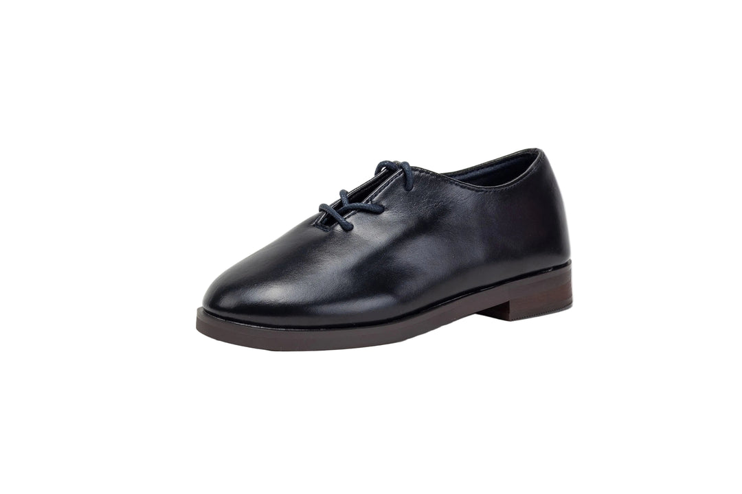 shoes oxford lace ups - navy