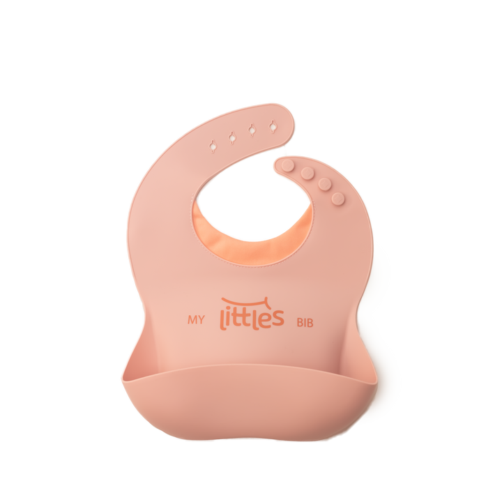 littles bib - pink