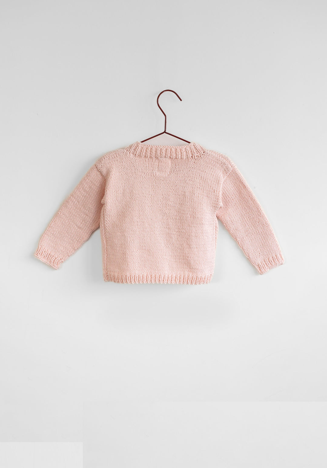 cardigan knit - pink