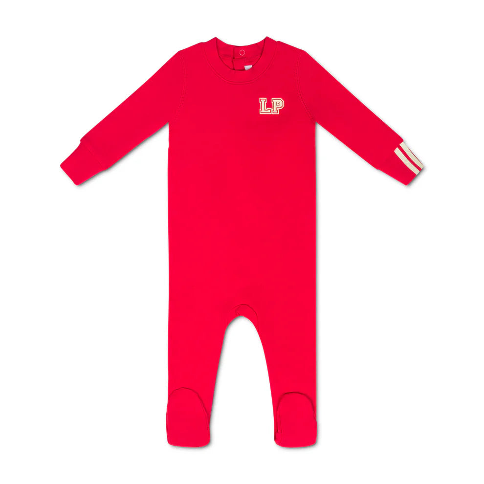 lp glow in the dark footie - hot pink