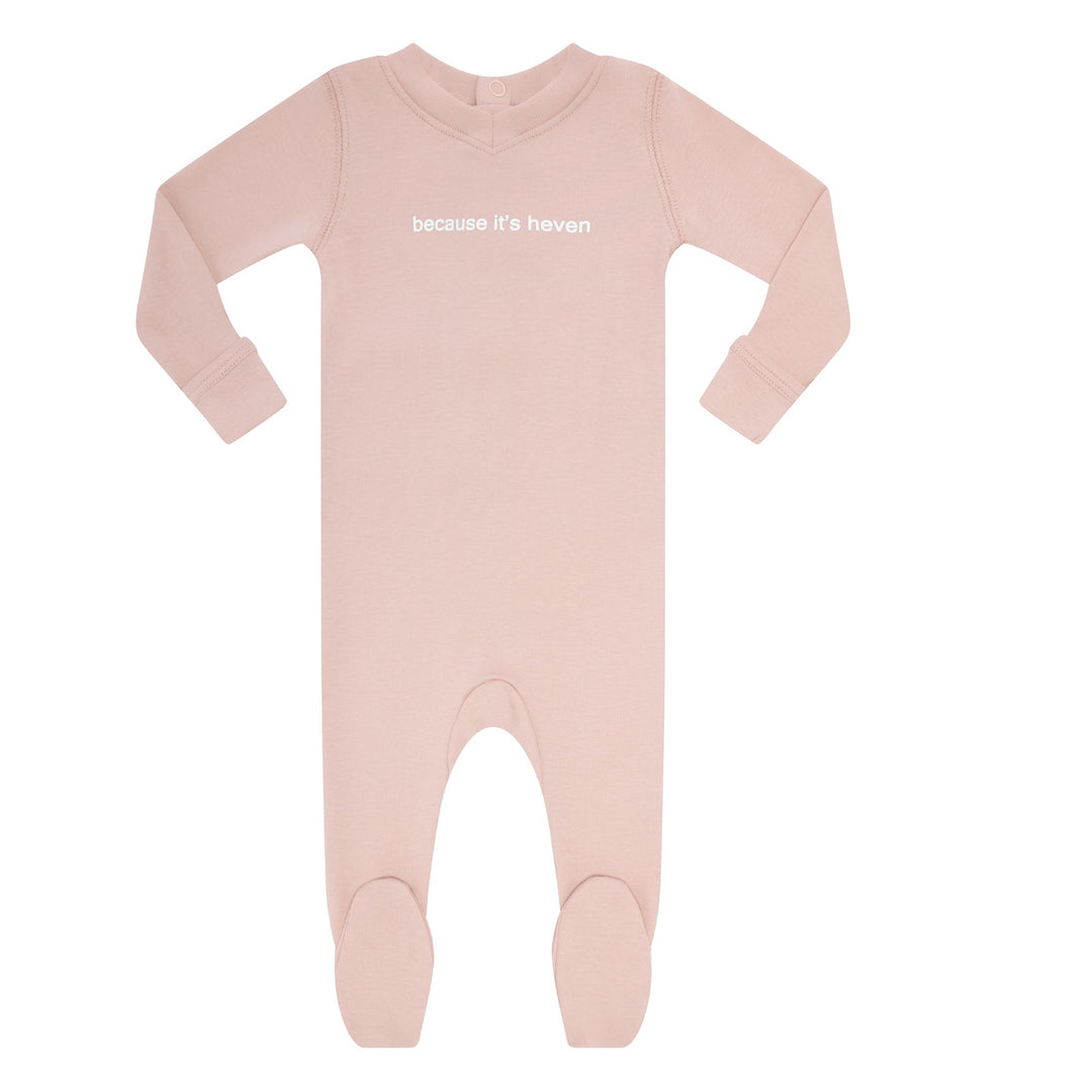 footie printed style - pink