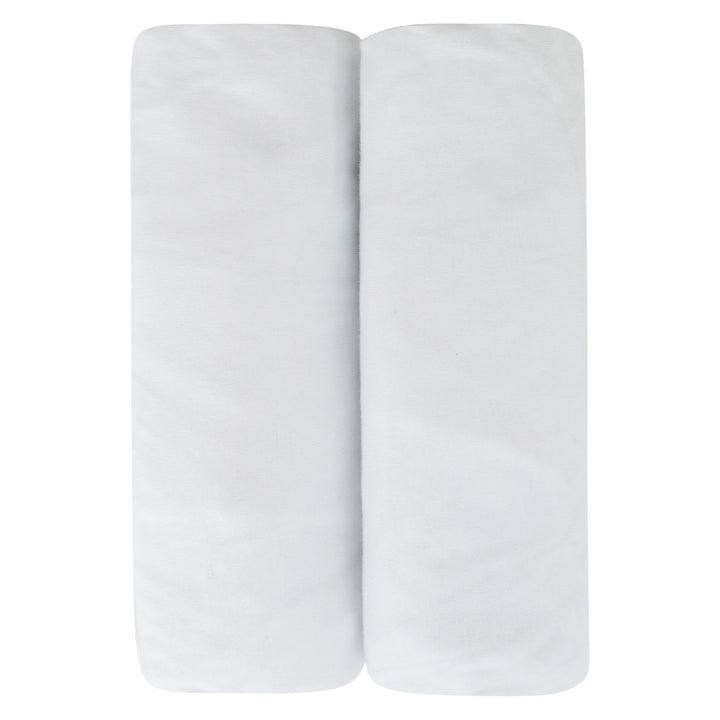 sheet cotton pack n play solid - white