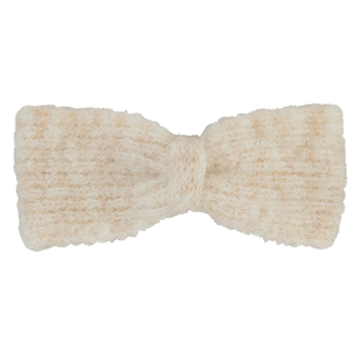 clip cashmere mini bow - cream