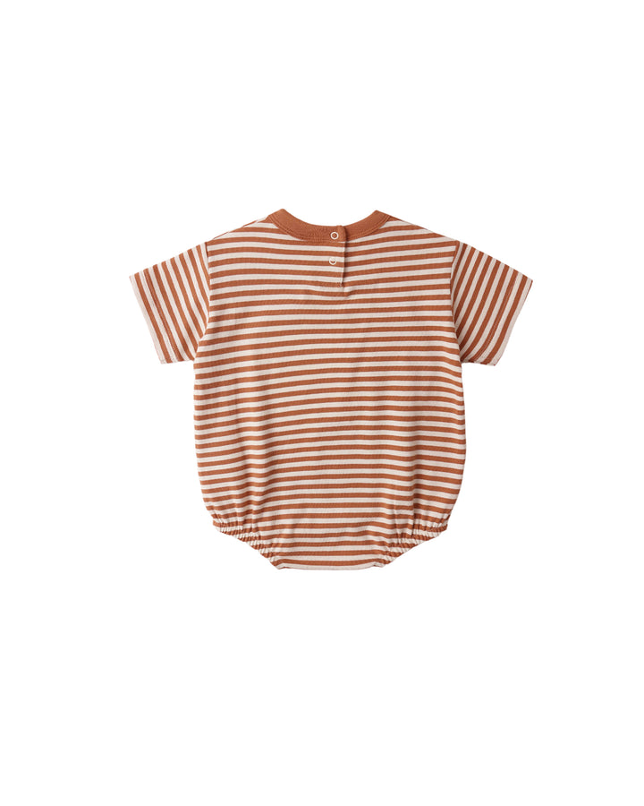 set outfit circus tee and woven shorts - ivory/poppy
