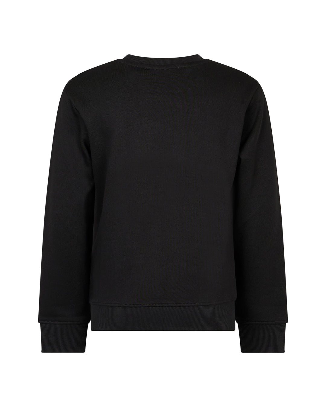 top l/s mini logo sweatshirt - black