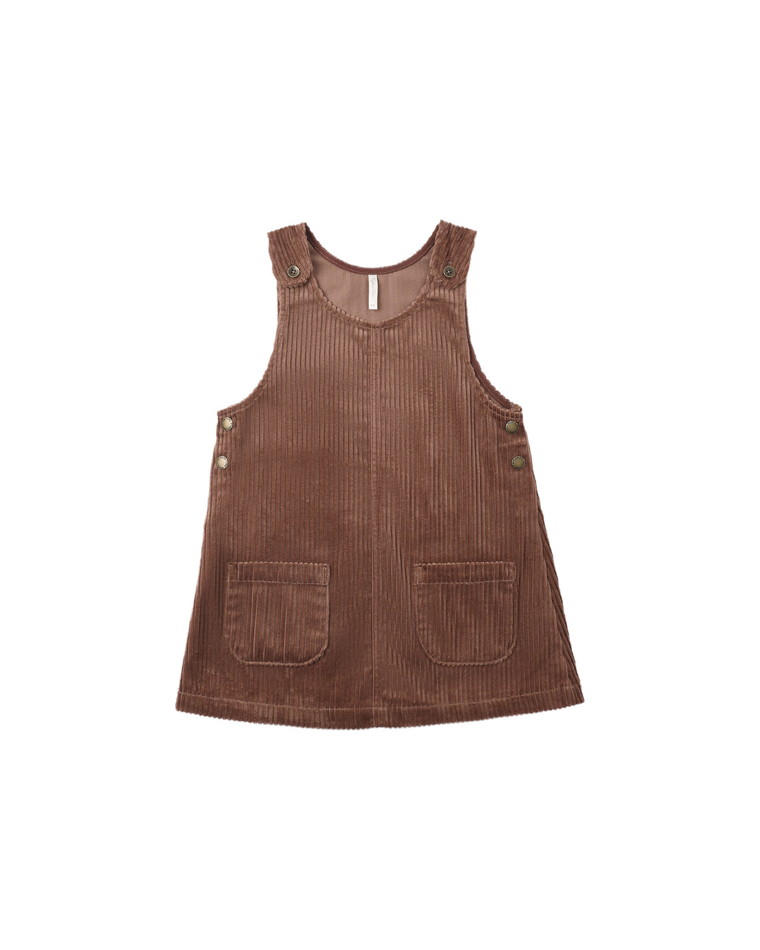 dress heavy corduroy pocket jumper - mulberry