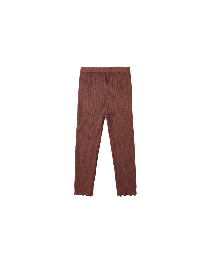 set outfit ribbed knit collared onesie and leggings - burgundy